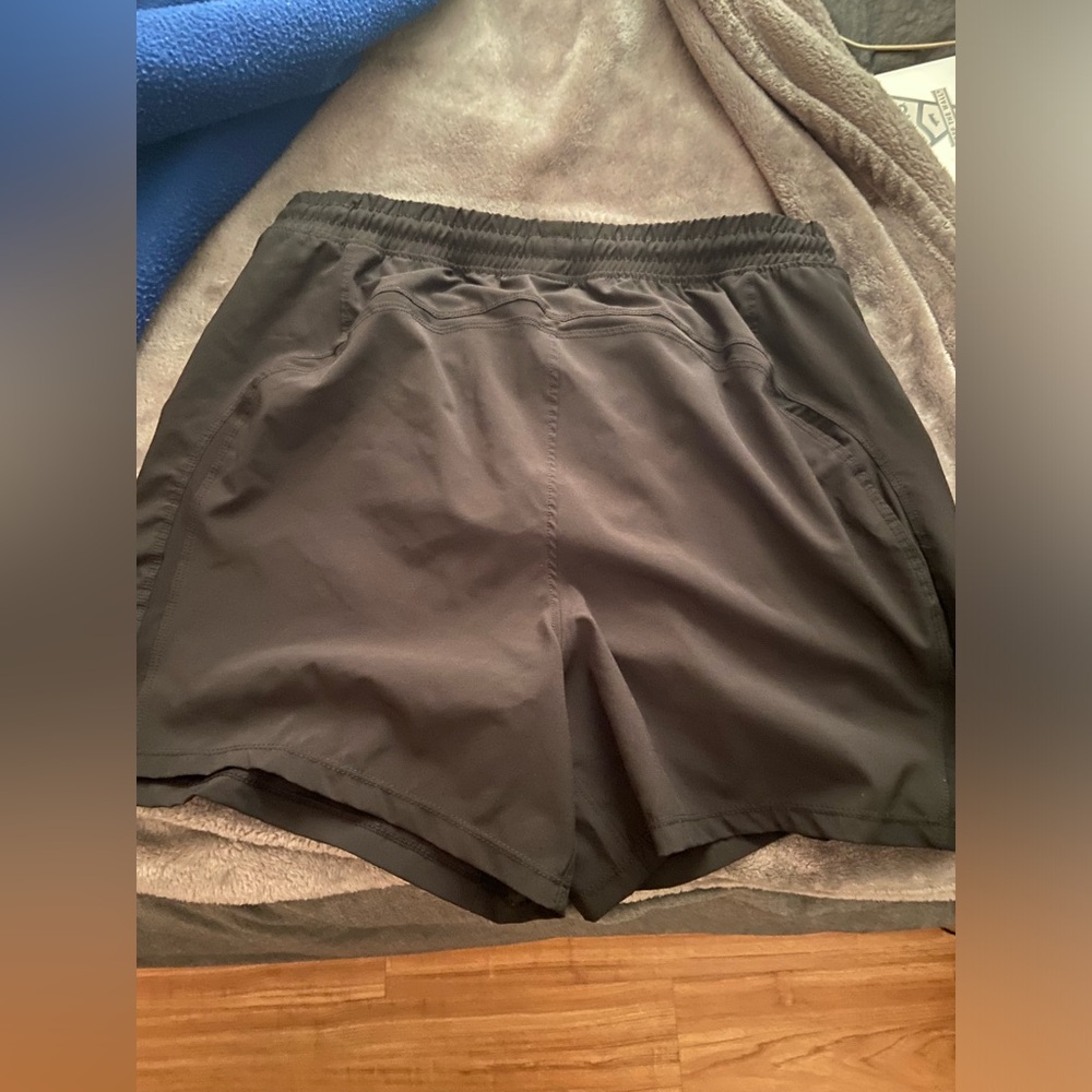 FIT2RUN Men’s Medium Black 5in Running Shorts - Picture 2 of 4